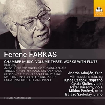 Image of Andras Adorjan - Ferenc Farkas: Chamber Music - Works With Flute CD