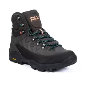 Image of Trespass Womens/Ladies Taryn Grain Leather Hiking Boots (6 UK) (Grey)