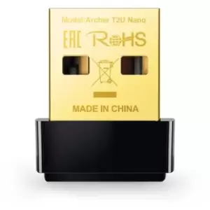 Image of TP-LINK Archer T2U Nano WiFi adapter USB 2.0 600 MBit/s