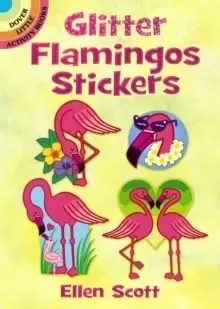 Image of Glitter Flamingos Stickers