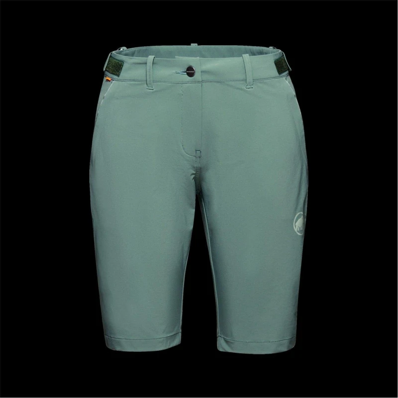 Image of Mammut Womens Runbold Hiking Walking Shorts Jade female 10 (S)