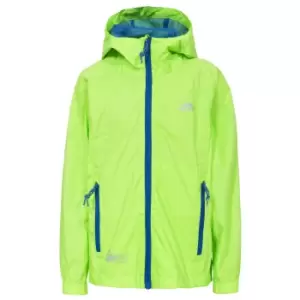 Image of Trespass Childrens/Kids Qikpac Waterproof Packaway Jacket (2/3 Years) (Green Gecko)