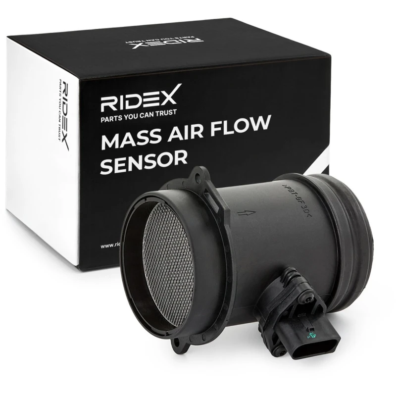 Image of RIDEX 3926A0079 Mass air flow sensor with housing Air Mass Sensor (3926)