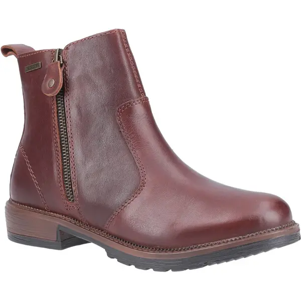 image of Hush Puppies Womens Ashwicke Waterproof Zip Chelsea Ankle Boots - UK 4