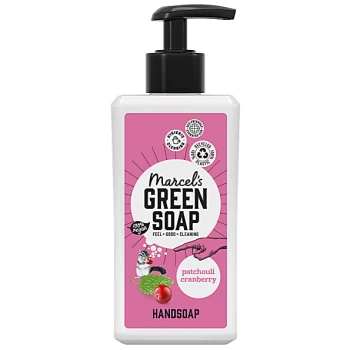 image of Marcel's Green Soap Hand Soap Patchouli & Cranberry