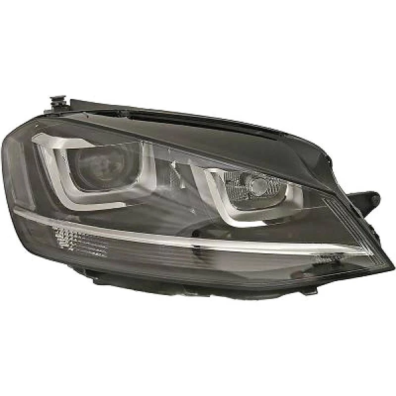 Image of DIEDERICHS 2216082 Headlights H7, Right, with motor for headlamp levelling, Xenon Headlight (259)