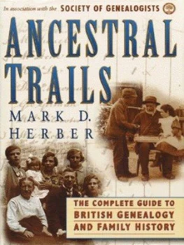 Image of Ancestral Trails by Mark D Herber and Society of Genealogists Hardback