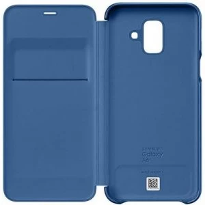 image of Samsung Wallet Cover Booklet Samsung Galaxy A6 (2018) Blue