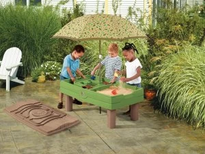 image of Step2 Naturally Playful Sand and Water Kids Activity Table