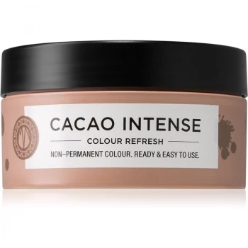 Image of Maria Nila Colour Refresh Cacao Intense Gentle Nourishing Mask without Permanent Color Pigments Lasts For 4 - 10 Washes 4.10 100ml