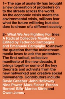 Image of What We Are Fighting for by Federico Campagna Paperback