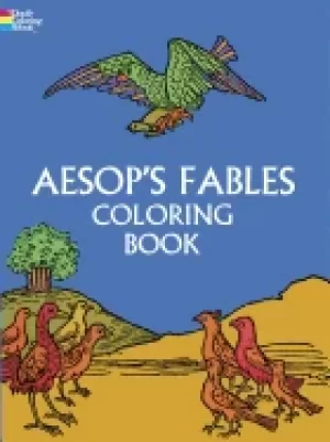 Image of aesops fables coloring book