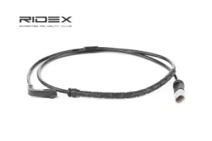 Image of RIDEX Brake Pad Wear Sensor BMW 407W0043 34356771766,34356780699,34356789505 Brake Wear Indicator,Brake Wear Sensor,Warning Contact, brake pad wear