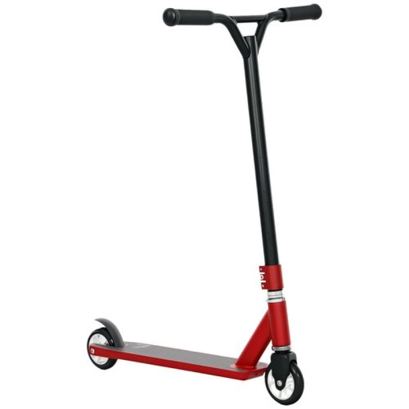 Image of HOMCOM HOMCOM Stunt Scooter Entry Level Tricks Scooter for 14+ Beginners in Purple Purple One Size Unisex 5063603031449