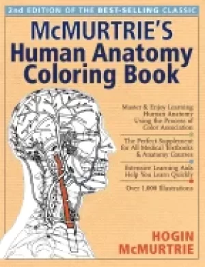 Image of mcmurtries human anatomy coloring book
