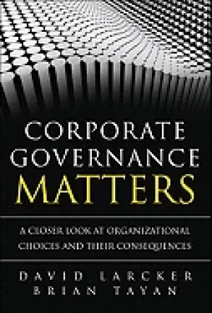 Image of corporate governance matters a closer look at organizational choices and co