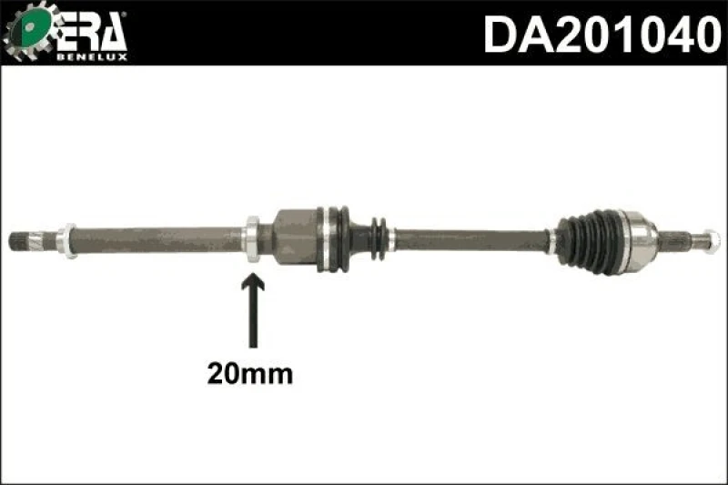 Image of ERA Benelux Drive shaft ERA Benelux DA201040