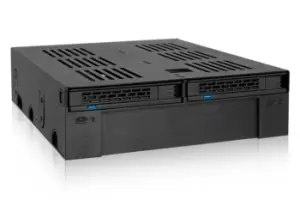 Image of Icy Dock MB322SP-B drive bay panel Black