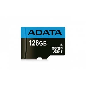 Image of ADATA 128GB Premier High Capacity Micro SD Card with SD Adapter
