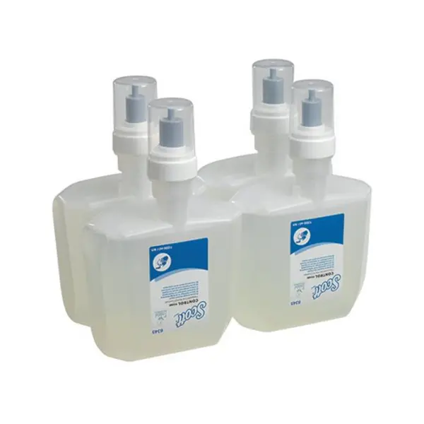 image of Scott Scott Control Frequent Use Foam Hand Cleanser 1.2L (Pack of 4) 6345021 6345021