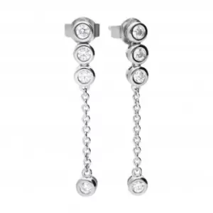 Image of Rubover Cubic Zirconia Drop Earrings E5910