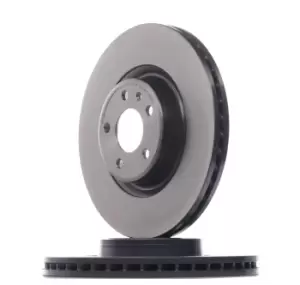 Image of BREMBO Brake disc AUDI 09.D059.11 80A615301A,80A615301F,8W0615301AB Brake rotor,Brake discs,Brake rotors 8W0615301P
