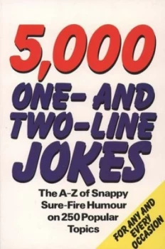 Image of 5 000 One-And Two-Line Jokes by Leopold Fechtner Paperback