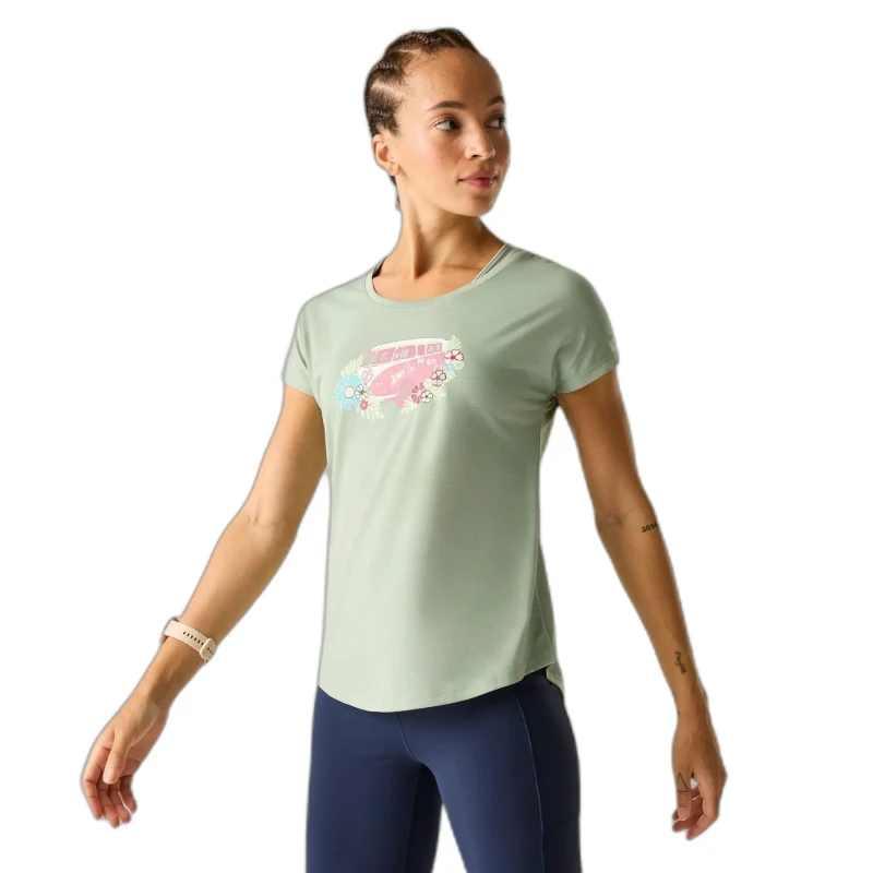 Image of Womens T-Shirt Dare 2B Serenity Vert Female 46