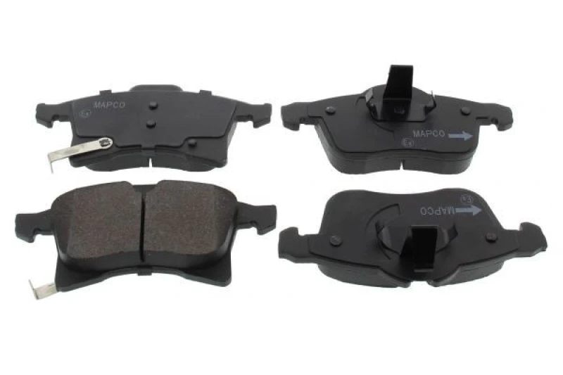 Image of MAPCO 6710 Brake pad set Front Axle, excl. wear warning contact, with anti-squeak plate Brake Pad Set,disc brake (402)