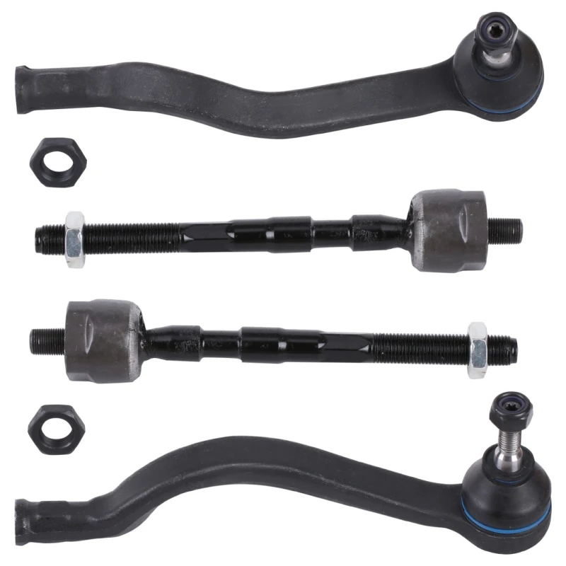 Image of RIDEX 284R0380 Tie Rod Front Axle Rod Assembly (284)