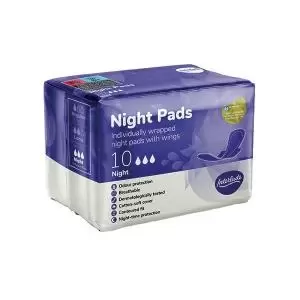 Image of Interlude Ultra Night Pads Pack 10 Pack of 12 6484 TSL26484
