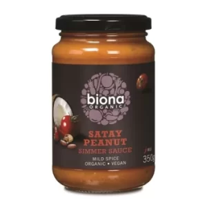 Image of Biona Satay Spicy Peanut Sauce 350g (Case of 6)