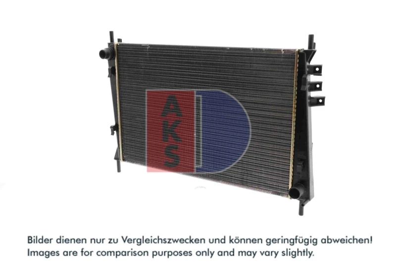 Image of AKS DASIS 370045N Engine radiator Mechanically jointed cooling fins Radiator,engine cooling (470)
