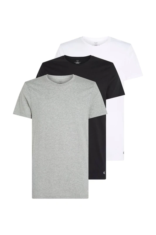 Image of Debenhams Debenhams Men Cotton Short Sleeve Crew Neck T-Shirts - 3 Pack Multi Size: 2X-Large Multi 2X-Large Male 8721107656939