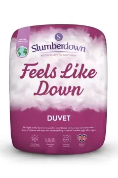 Image of Slumberdown Feels Like Down King-Size Duvet 10.5 Tog