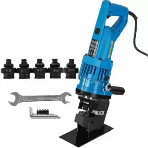 Image of 900W Electric Hydraulic Hole Puncher Steel Plate Hole Punching Machine 10 Ton
