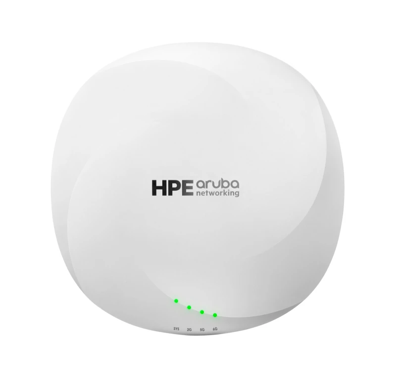 Image of HPE Aruba Networking AP-635 (RW) Tri Radio 2x2 WiFi 6E Internal Anten