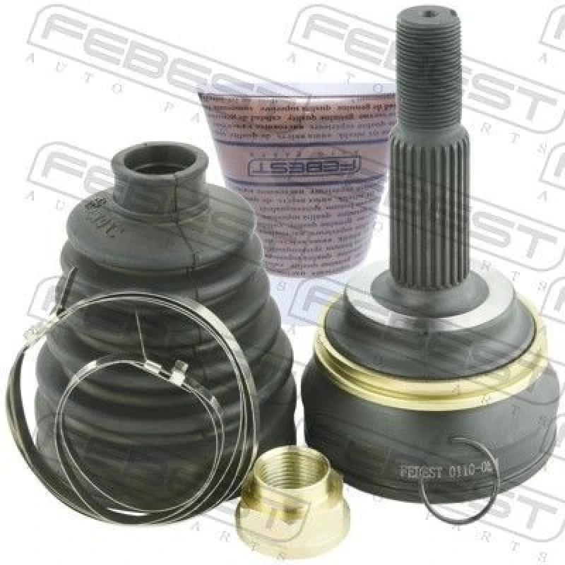 Image of FEBEST 0110-054 Joint, drive shaft Front Axle Joint,drive shaft (236)