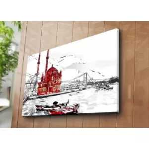 Image of 70100C-088 Multicolor Decorative Canvas Painting