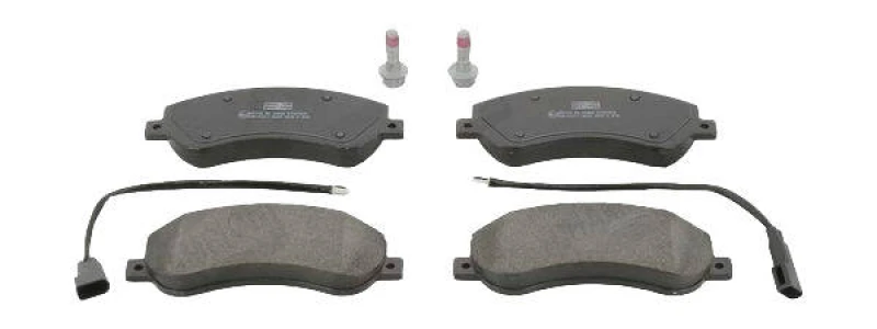 Image of CHAMPION 573275CH Brake pad set incl. wear warning contact Brake Pad Set,disc brake (402)