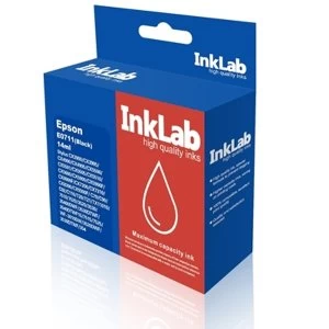 image of InkLab 711 Epson Compatible Black Replacement Ink