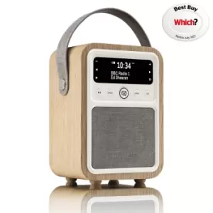 Image of VQ Monty DAB/DAB+ Digital Radio & Bluetooth Speaker - Oak