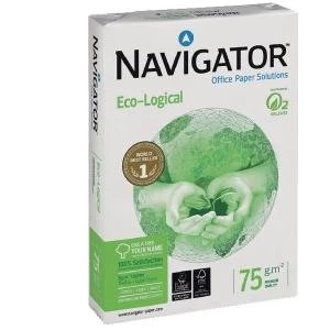 image of Navigator Eco-Logical Paper 75gm A4 Pack of 2500 NAVA475