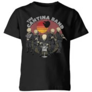 Image of Star Wars Cantina Band Kids T-Shirt - Black - 11-12 Years