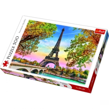 image of Trefl Romantic Paris Jigsaw - 500 Piece