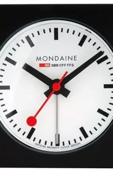 image of Mondaine Swiss Railways Cube Alarm Clock A996.ALIG.20SBB