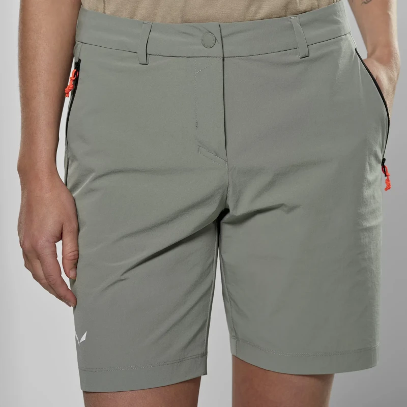 Image of Womens shorts Salewa Puez Talvena Vert Female 42