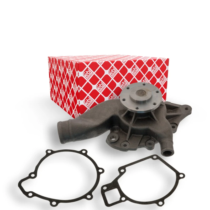 Image of FEBI BILSTEIN 11358 Water pump Grey Cast Iron, with gaskets/seals Grey Cast Iron Water Pump (1260)