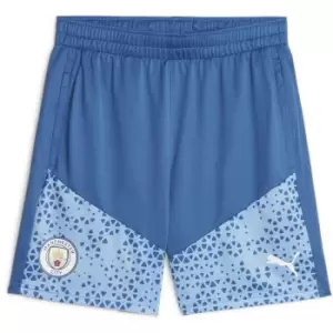 image of Puma Manchester City Training Shorts 2023 2024 Adults - Blue