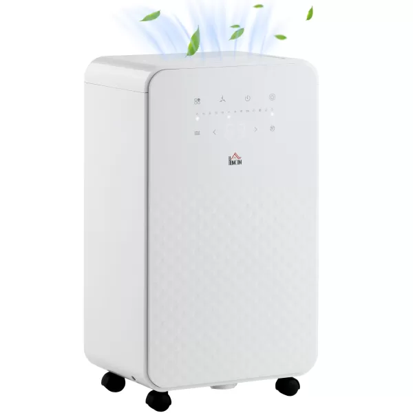 Image of HOMCOM 821-027V70WT 10L Dehumidifier